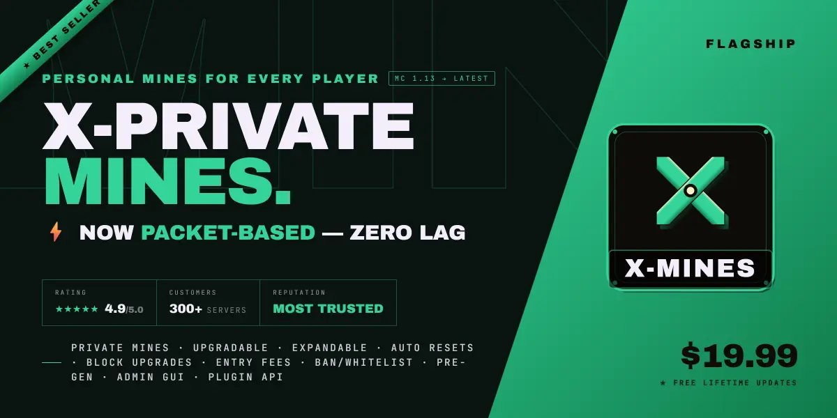 X Private Mines - Packet Based