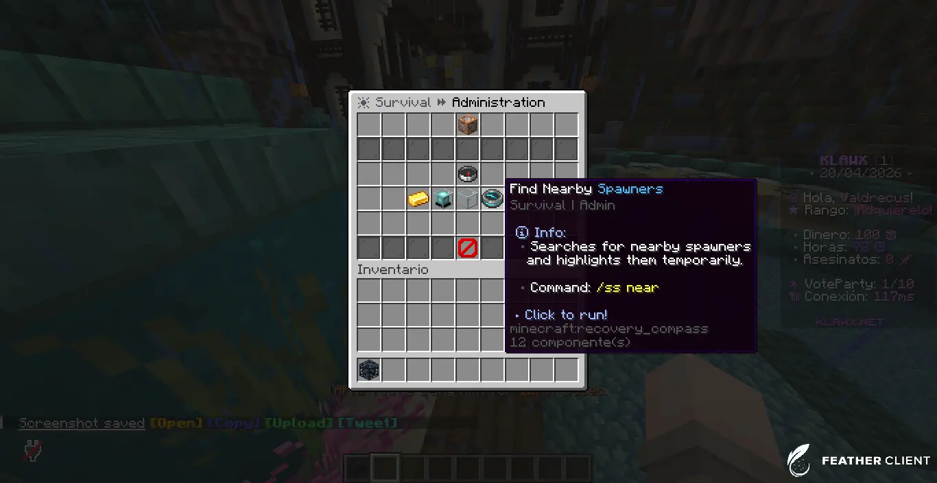 SmartSpawner | Advanced Configuration Configs GUI screenshot 1