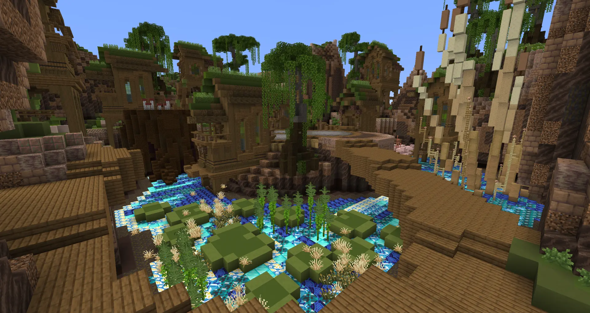 Cyber/Swamp Arenas 100x100 Builds Arena screenshot 3