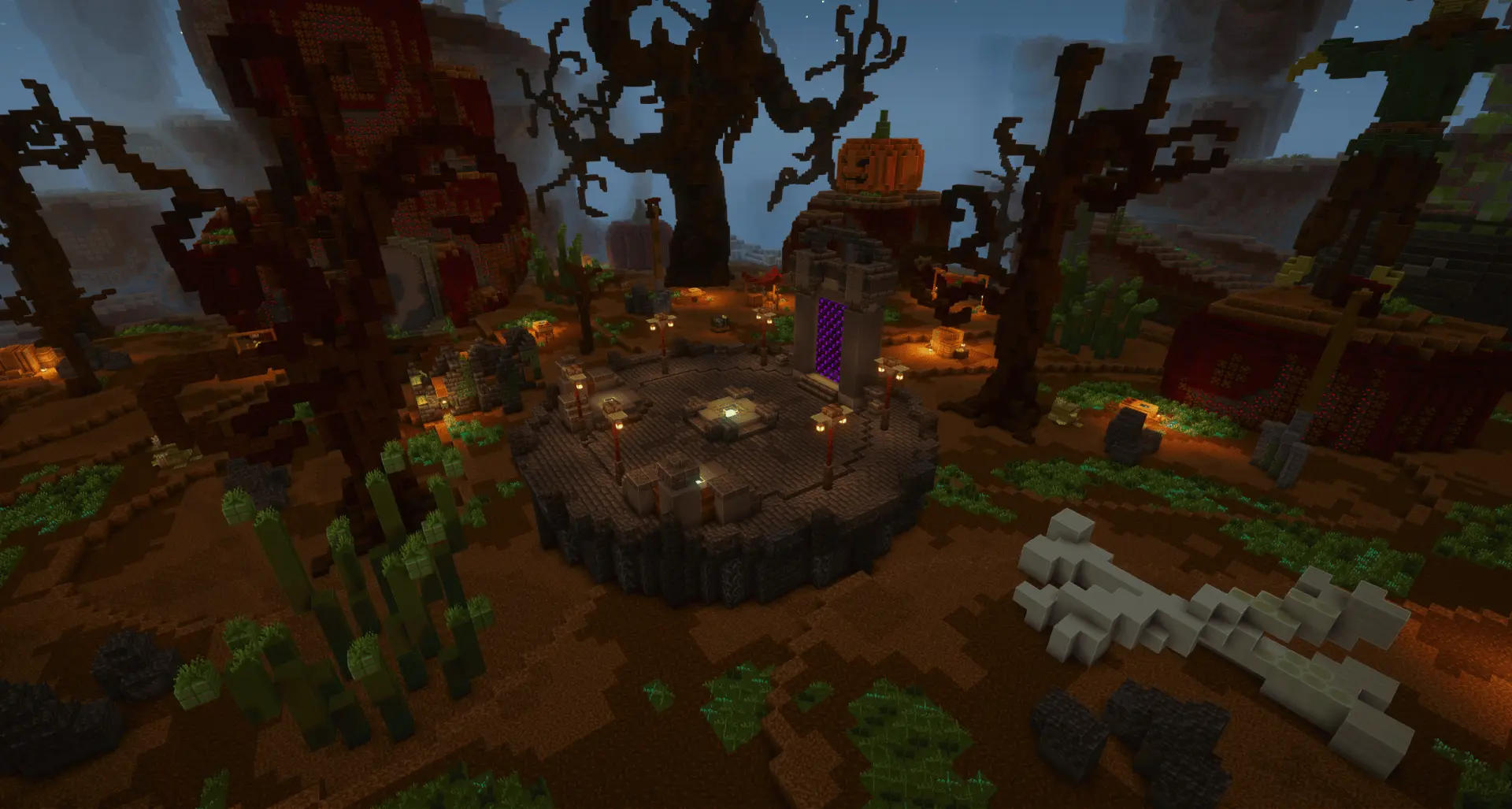 Halloween Lobby + Farm Zone | 250x250 Builds Spawn screenshot 5