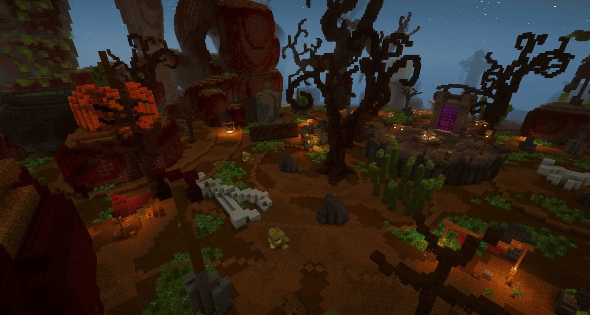Halloween Lobby + Farm Zone | 250x250 Builds Spawn screenshot 6