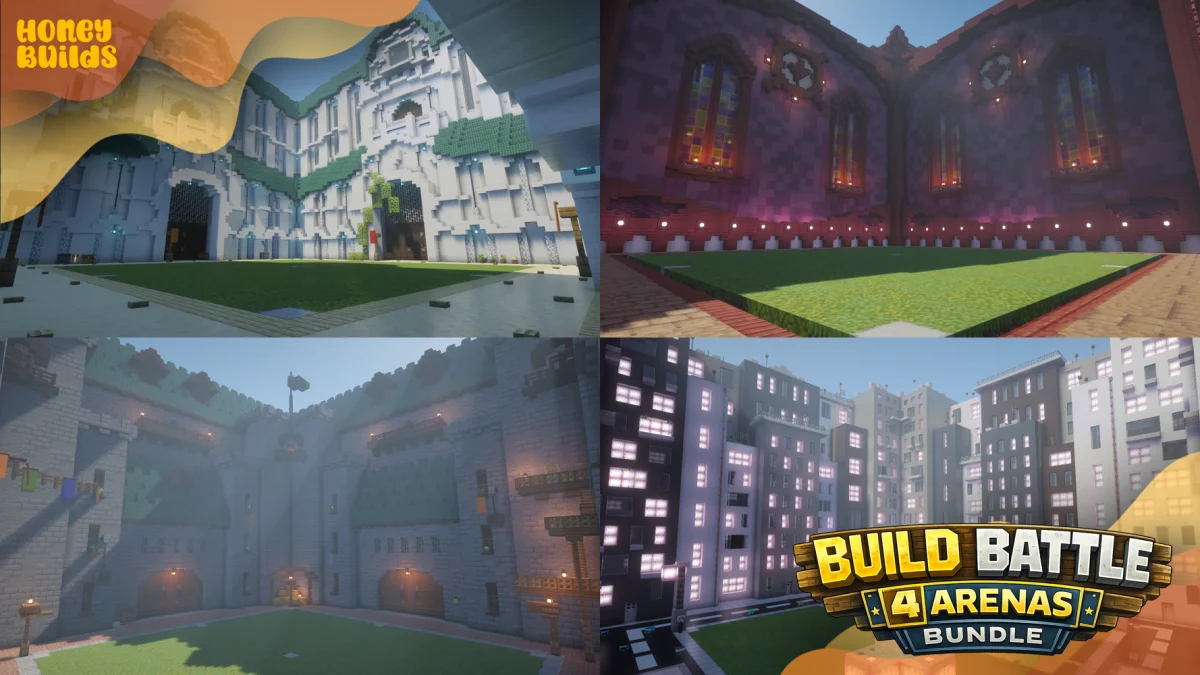 Build Battle 4 Map Bundle