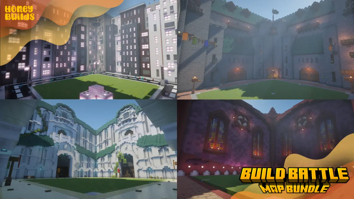 Build Battle 4 Map Bundle