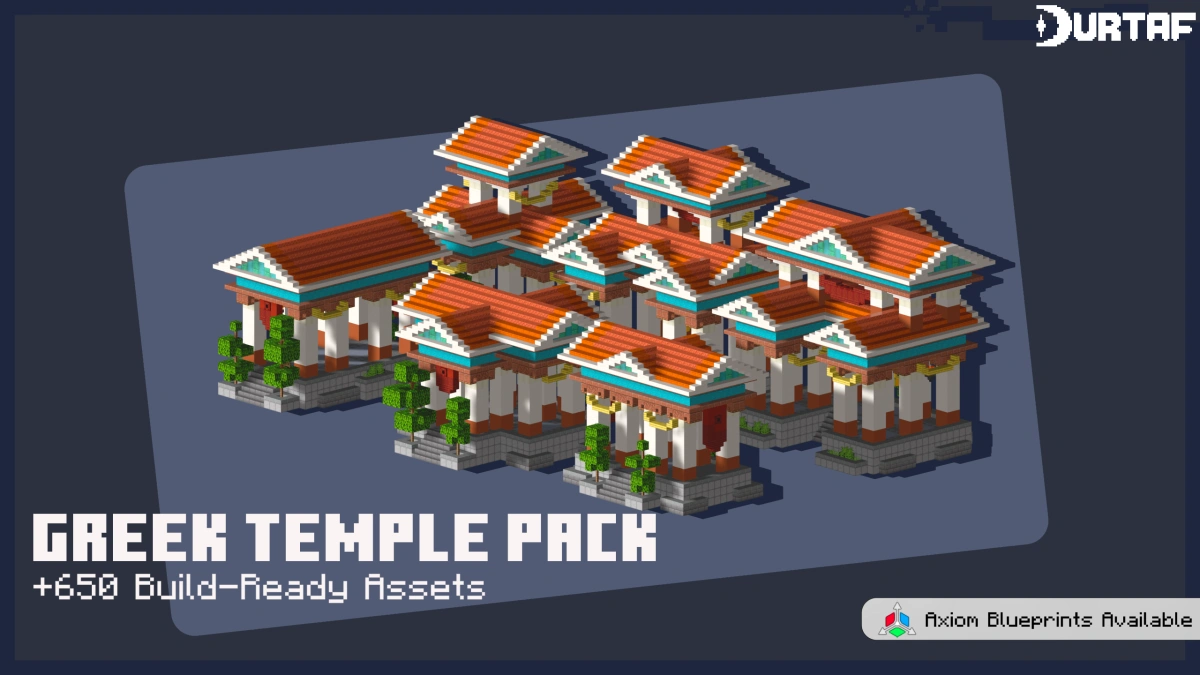 Greek Temple Pack +650 Assets