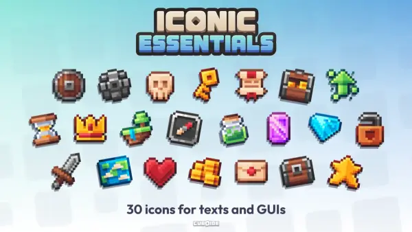 Iconic Essentials - 30 all-purpose icons
