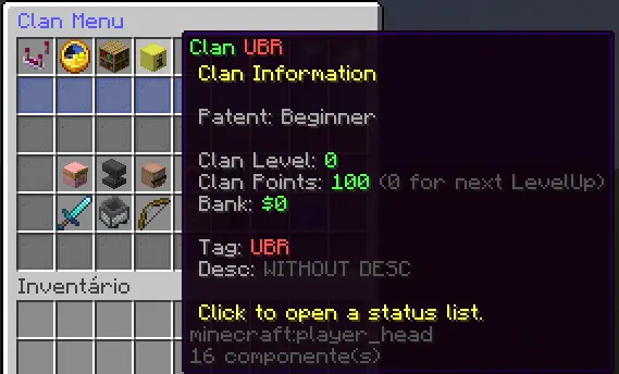 ⚔ Ultimate Clans ⚔ Plugins Chat screenshot 5