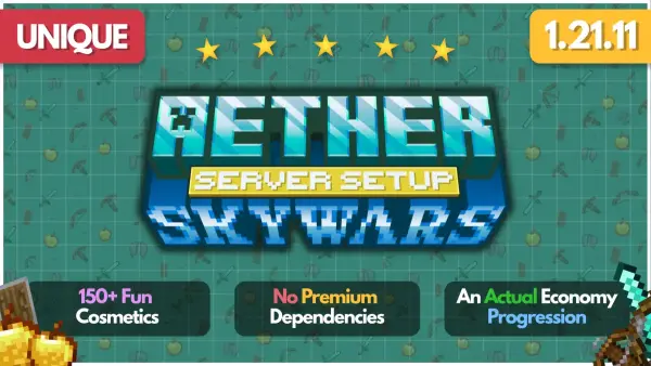 AetherSkywars Setup - Modern Minigame