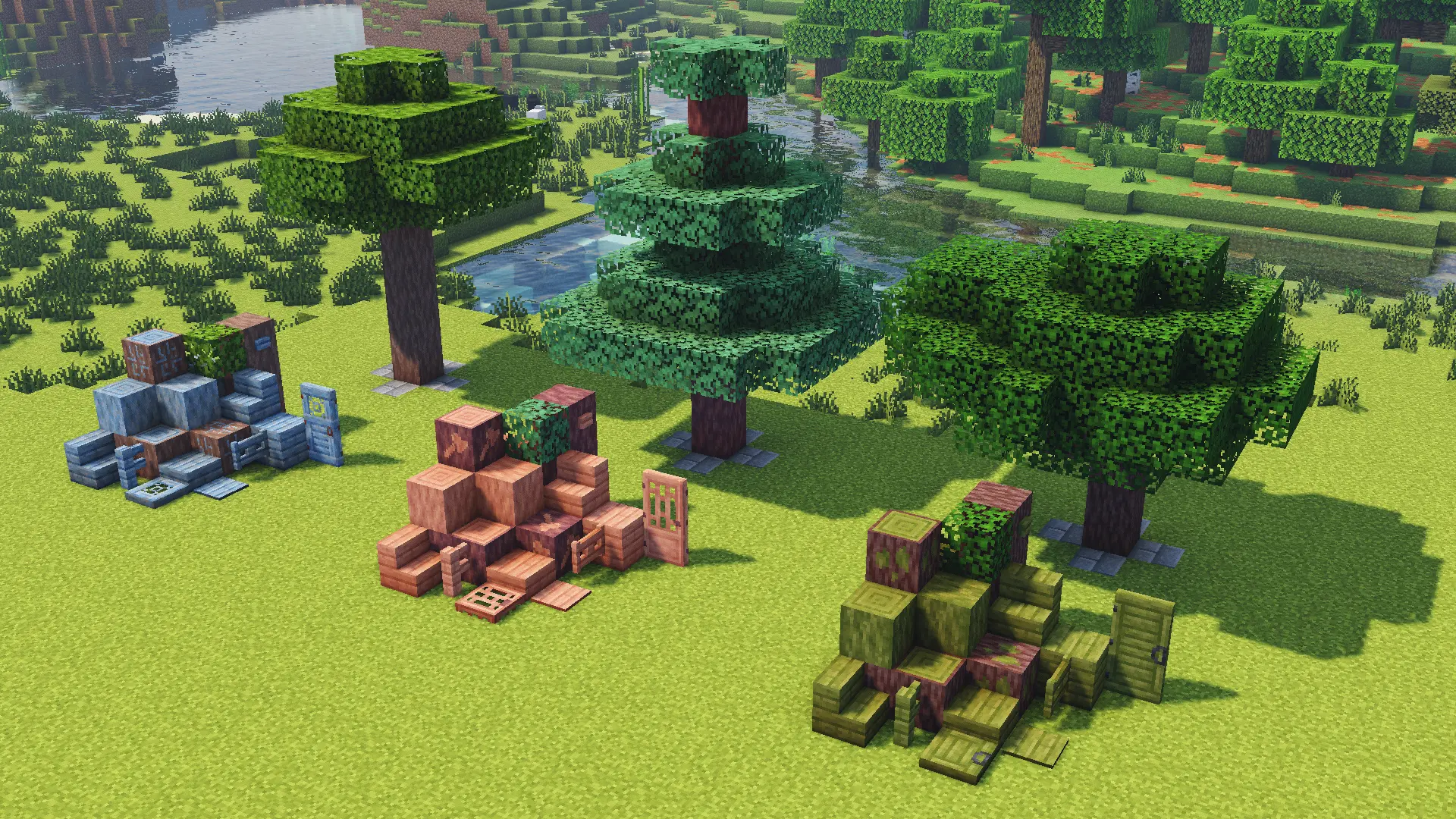 Exotic Woods Pack Textures CraftEngine screenshot 1