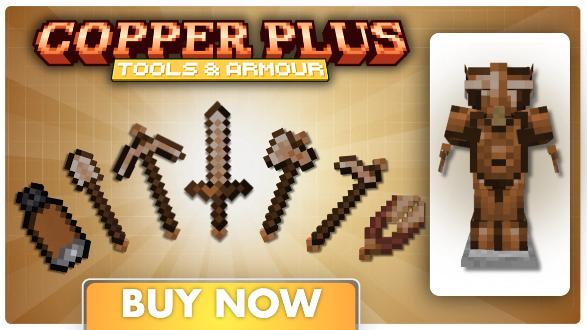 Copper+ | Custom Armor, Tools & Recipes