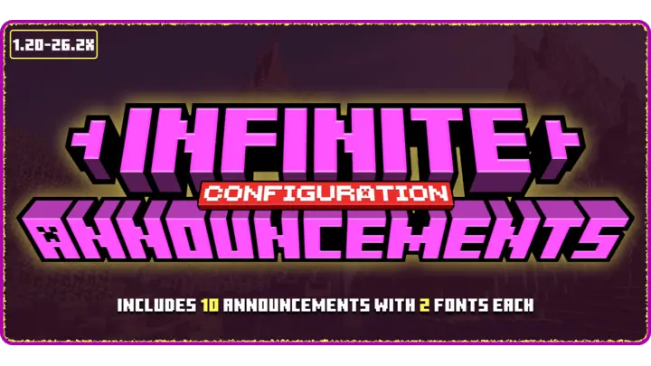 InfiniteAnnouncements | Configuration