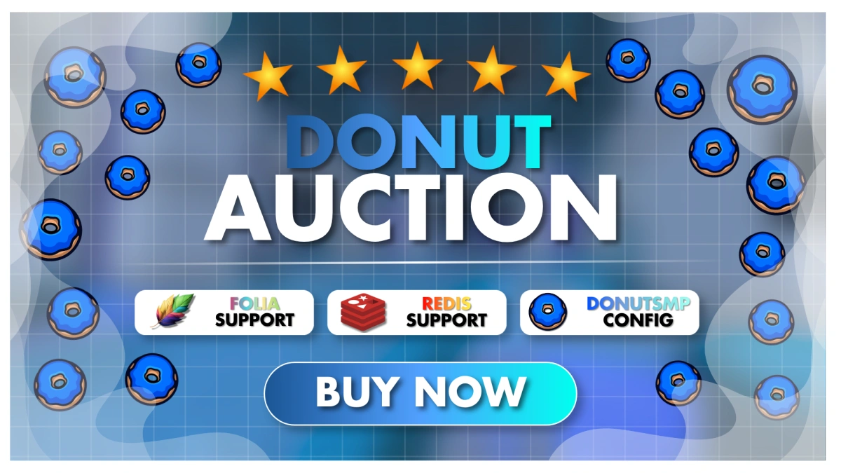 DonutAuction | 35 Feature Auction Plugin