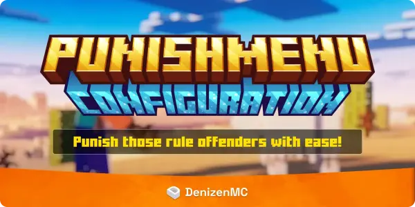 PunishMenu - Config for DeluxeMenus