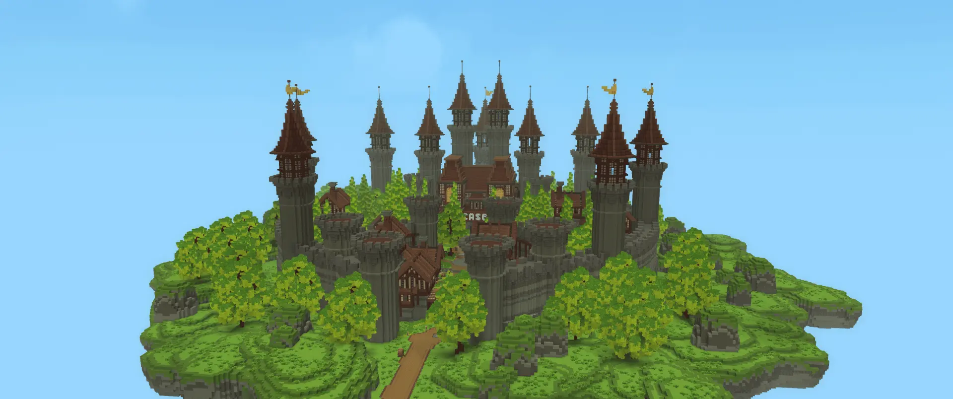 Spawn | 200x200 | Hytown Builds Spawn screenshot 1
