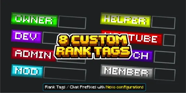Modern Rank Tags