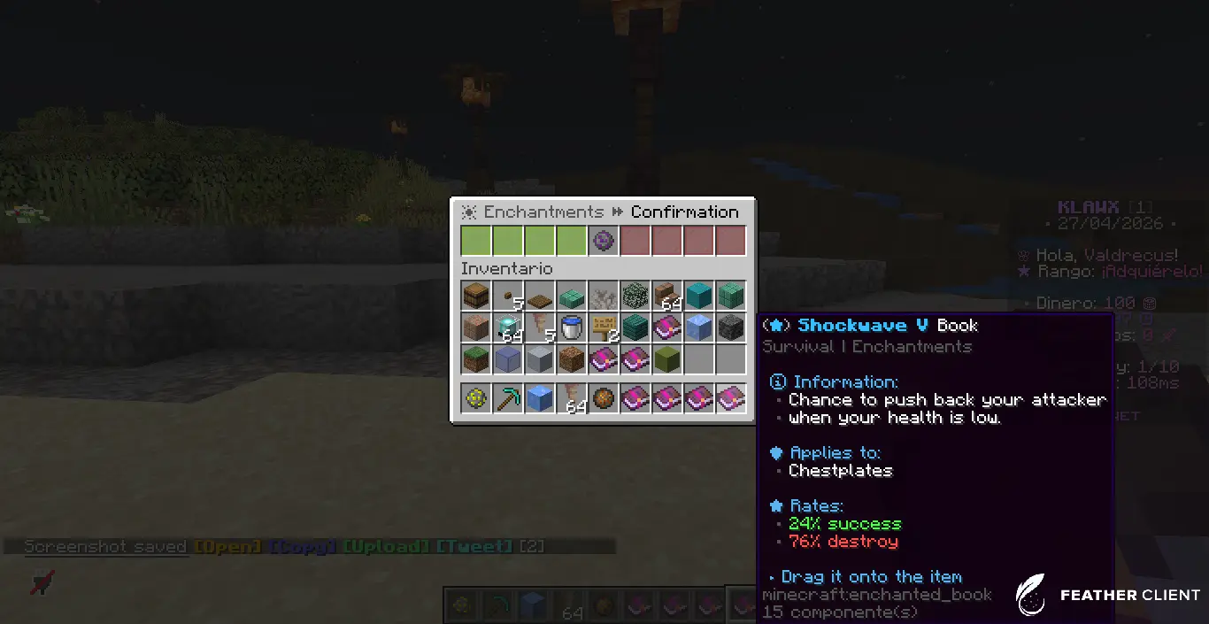 AdvancedEnchantments | Configuration Configs Menu screenshot 3