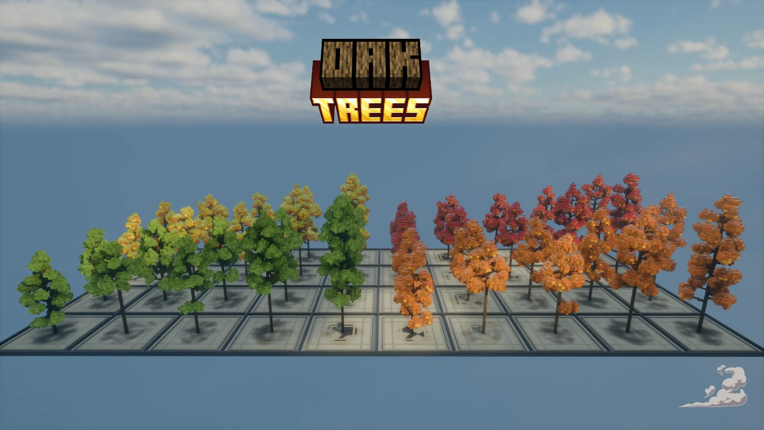 DustyBuilds | Autumn Oak Tree | Pack |